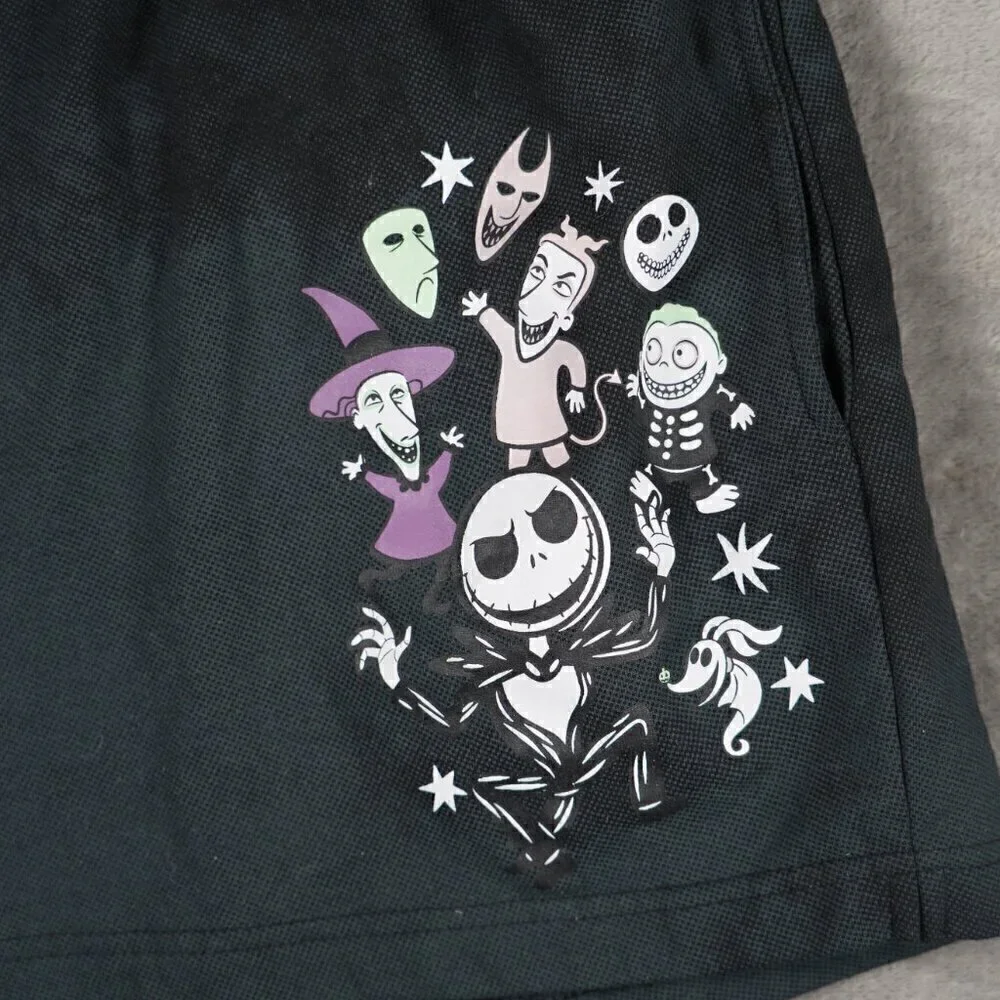 Disney Tim Burton's Nightmare Before Christmas Tie dye Pj Shorts XXL - Picture 3 of 6